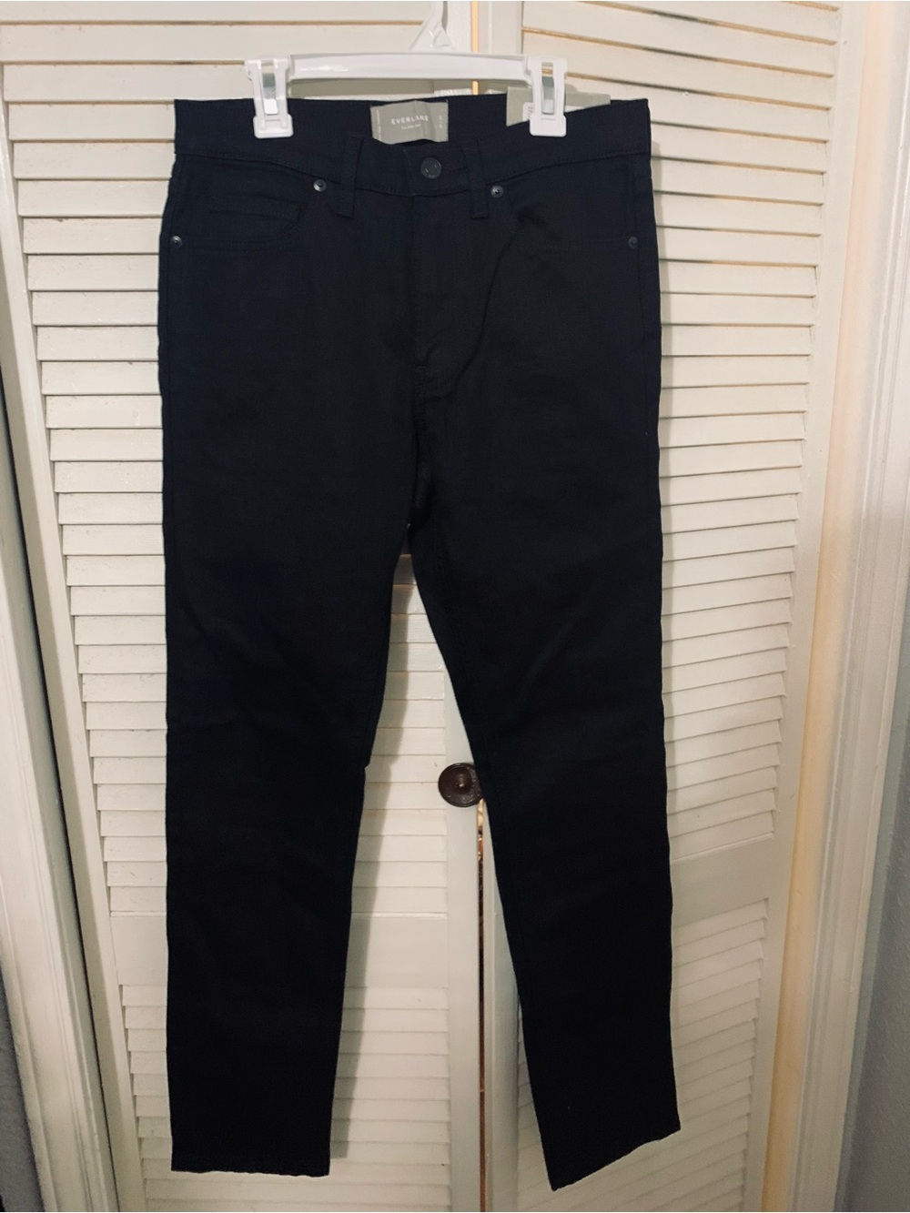 Everlane Slim Black Stretch Men's Jeans NWT 29/30